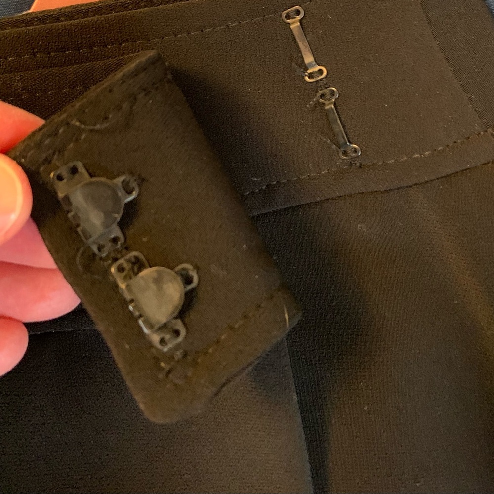 Beecher Brook by Fairweather Stylish Black ‘Hook close’ Skirt - Picture 3 of 6
